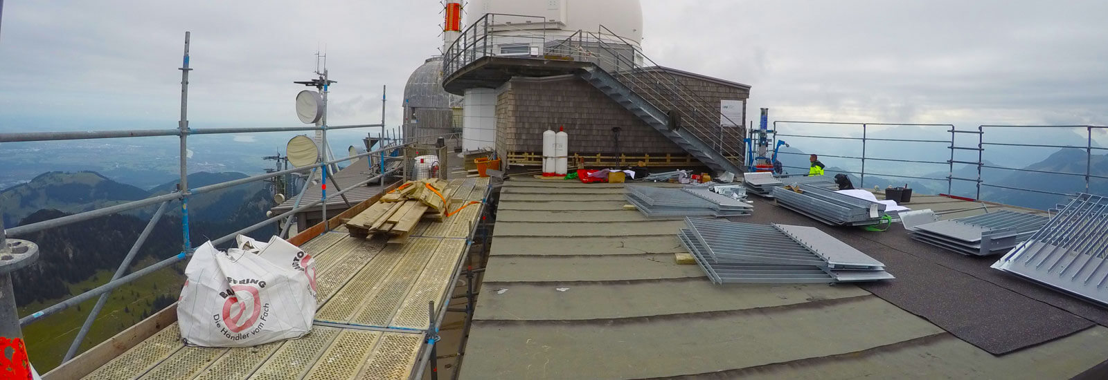 Besucherterrasse Wendelstein